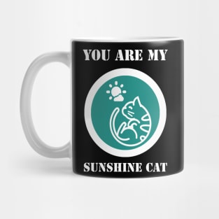 You Are My Sunshine Cat Mug